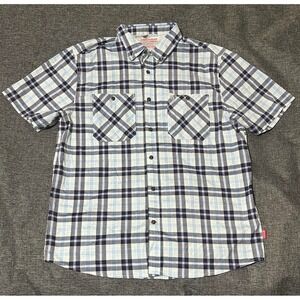 Coleman Men's L Plaid Short Sleeve Shirt